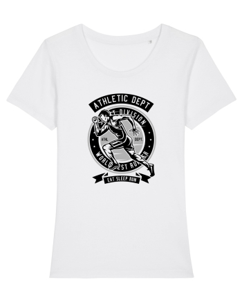 Athletic Runner Black White