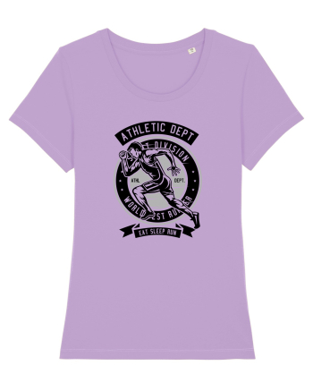 Athletic Runner Black Lavender Dawn