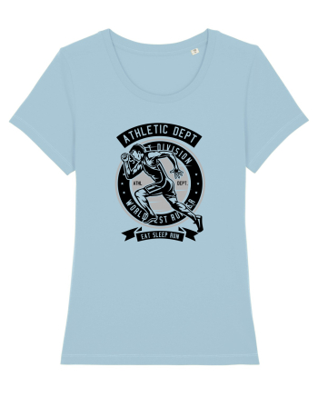 Athletic Runner Black Sky Blue