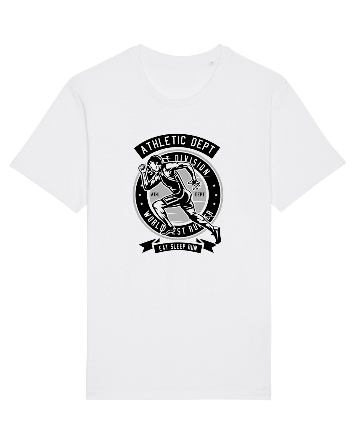Tricou mânecă scurtă Unisex Rocker White