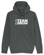 ONE TEAM ONE DREAM Hanorac cu fermoar Unisex Connector