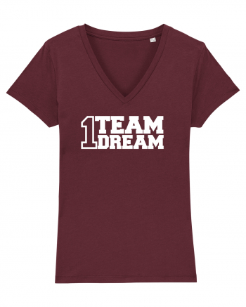 ONE TEAM ONE DREAM Burgundy