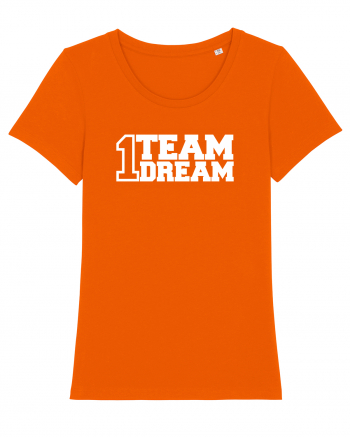 ONE TEAM ONE DREAM Bright Orange