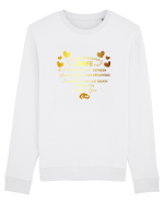 WIFE Bluză mânecă lungă Unisex Rise