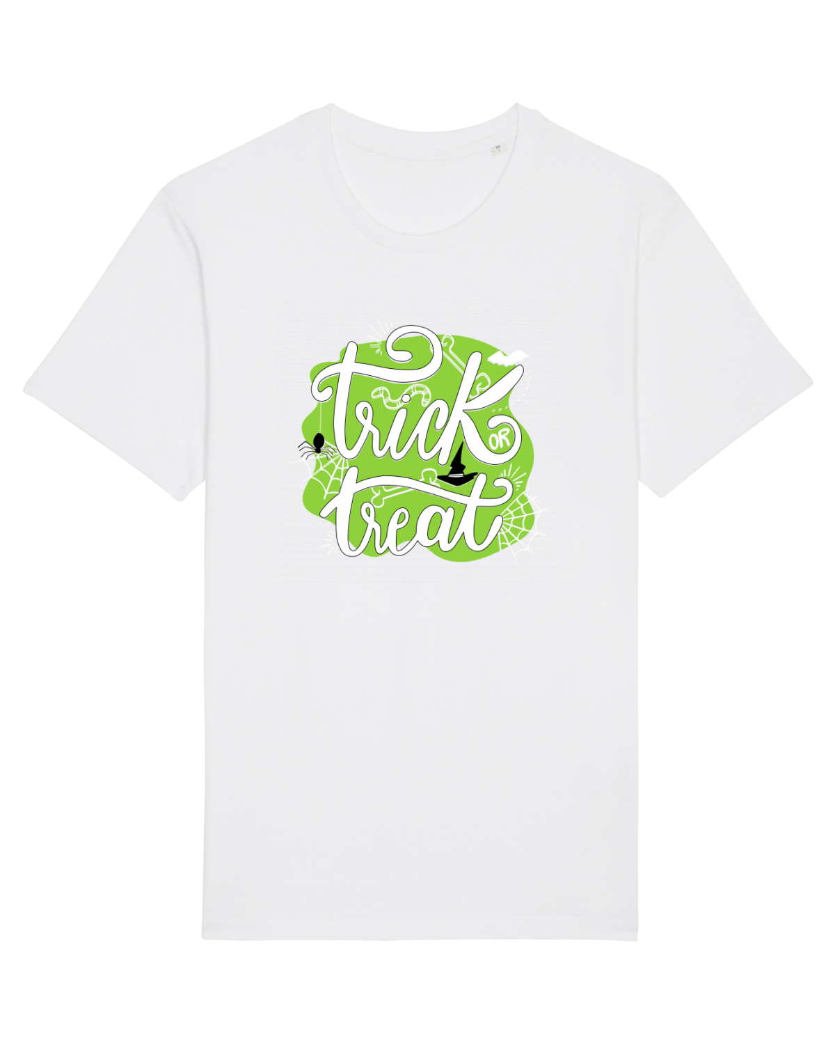 Tricou mânecă scurtă Unisex Rocker White