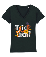 HALLOWEEN Tricou mânecă scurtă guler V Damă Evoker