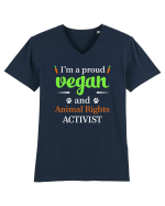 VEGAN Tricou mânecă scurtă guler V Bărbat Presenter