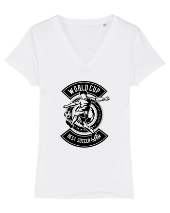Soccer World Cup Black White