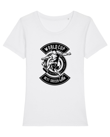 Soccer World Cup Black White