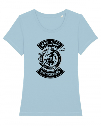 Soccer World Cup Black Sky Blue
