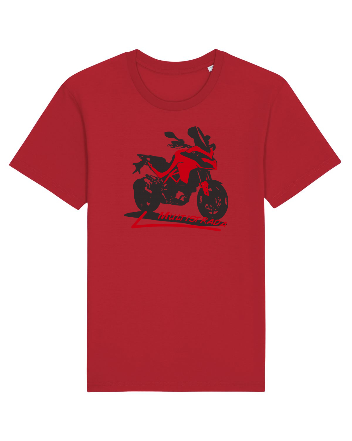 Tricou mânecă scurtă Unisex Rocker Red