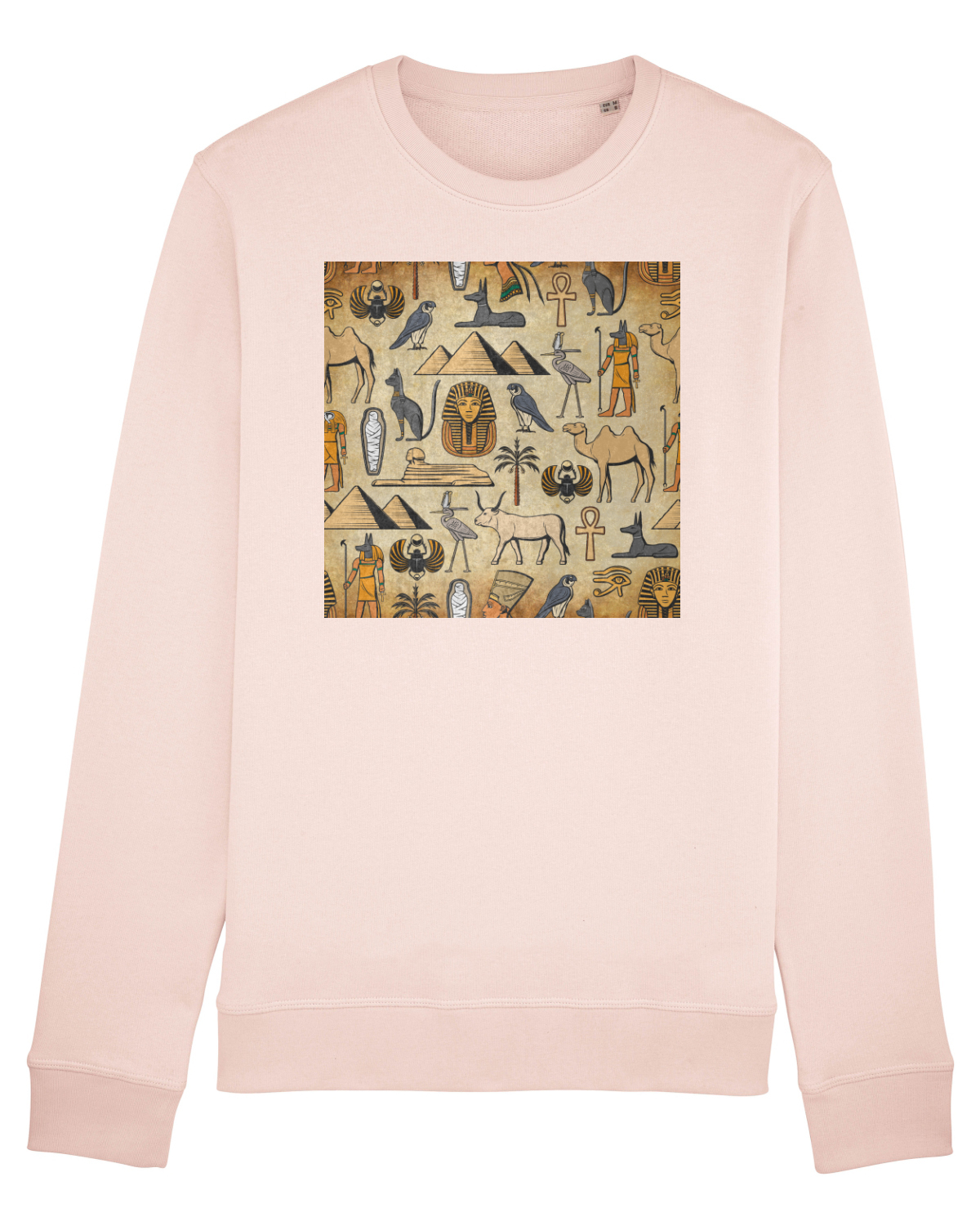 Bluză mânecă lungă Unisex Rise Candy Pink
