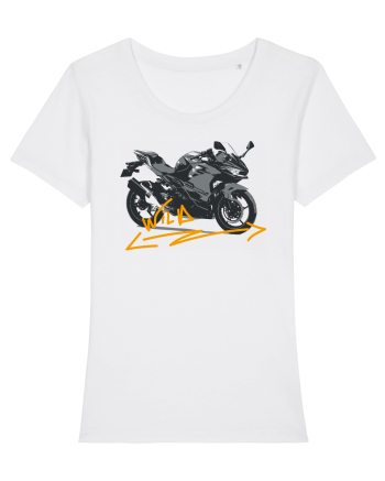Motorcycles are really fun White
