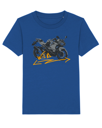 Motorcycles are really fun Majorelle Blue