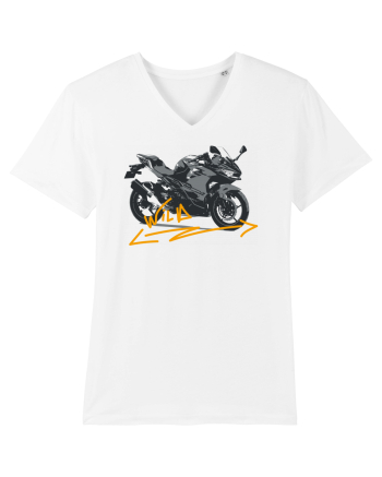 Motorcycles are really fun White