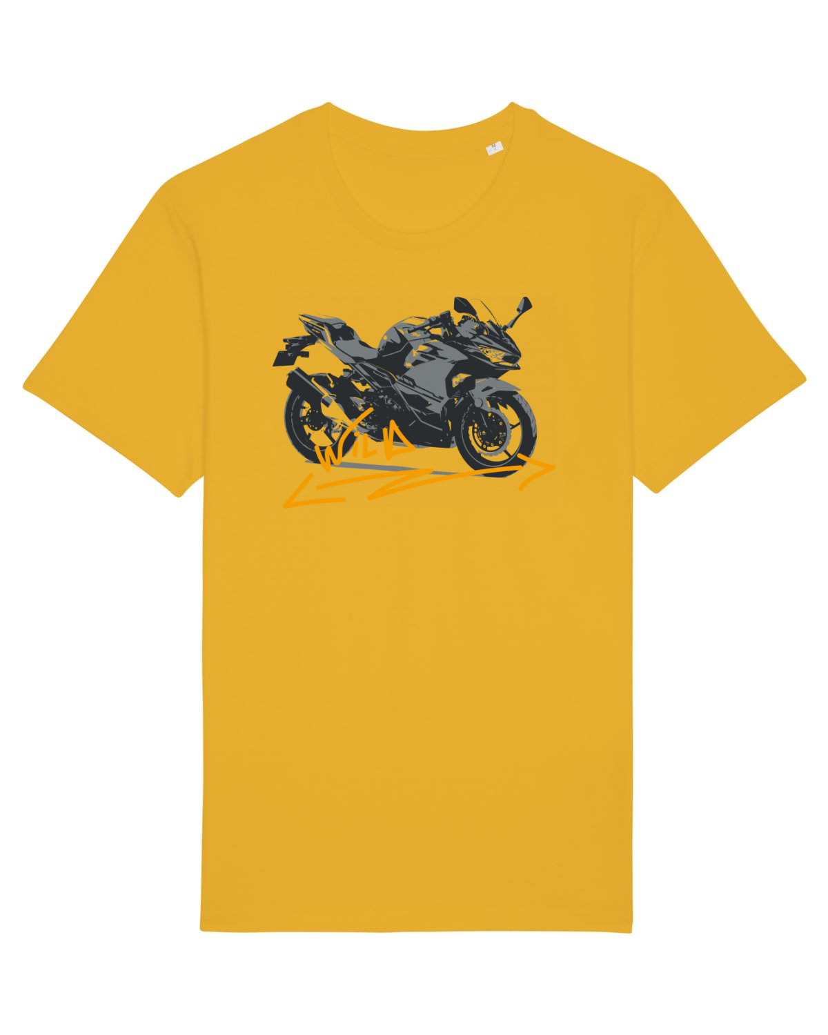Tricou mânecă scurtă Unisex Rocker Spectra Yellow