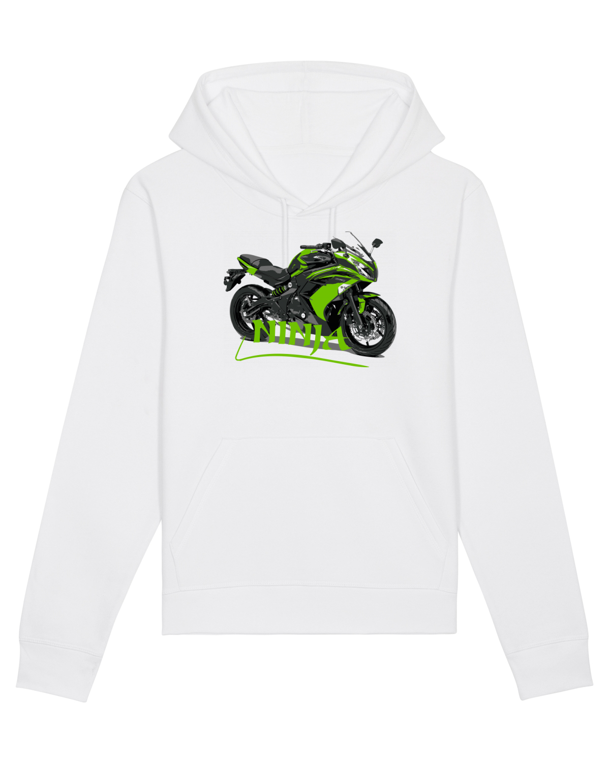 Hanorac Unisex Drummer White