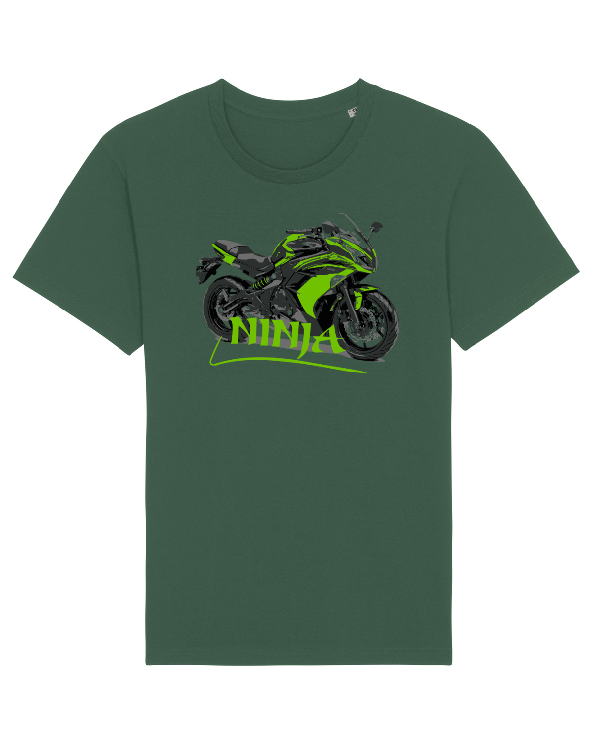 Tricou mânecă scurtă Unisex Rocker Bottle Green