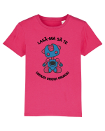 Lasa-ma sa te 01101001 01110101 Tricou mânecă scurtă  Copii Mini Creator