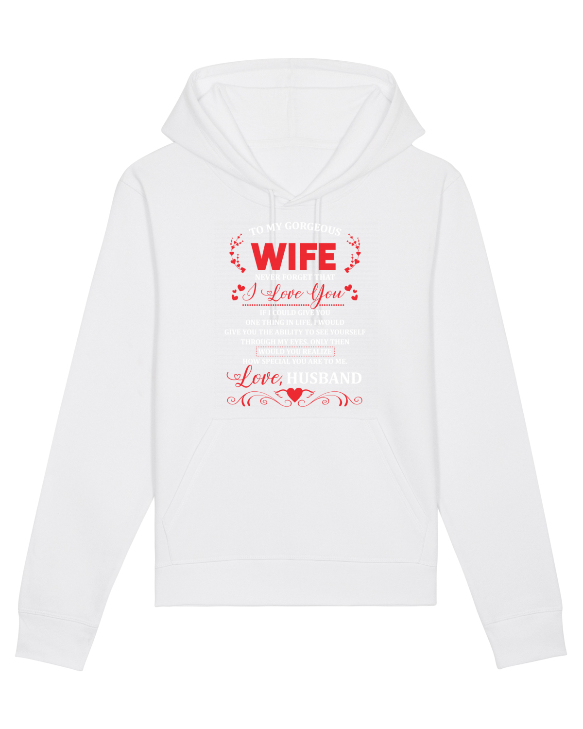 Hanorac Unisex Drummer White