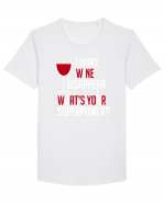 WINE Tricou mânecă scurtă guler larg Bărbat Skater