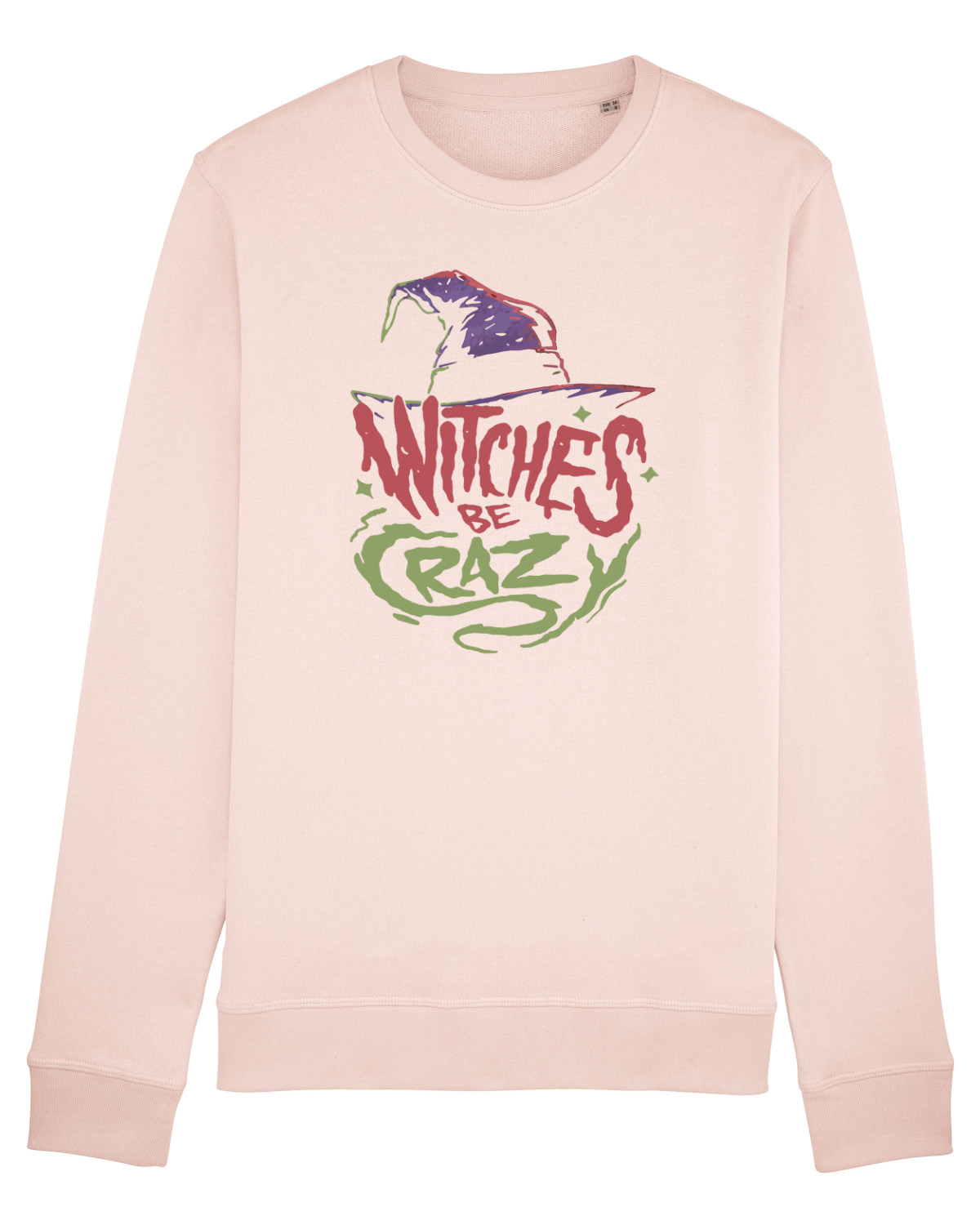 Bluză mânecă lungă Unisex Rise Candy Pink