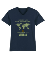 VETERAN Tricou mânecă scurtă guler V Bărbat Presenter