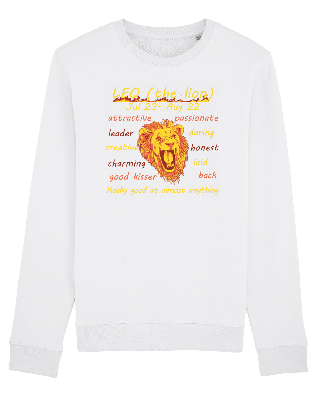 Bluză mânecă lungă Unisex Rise White