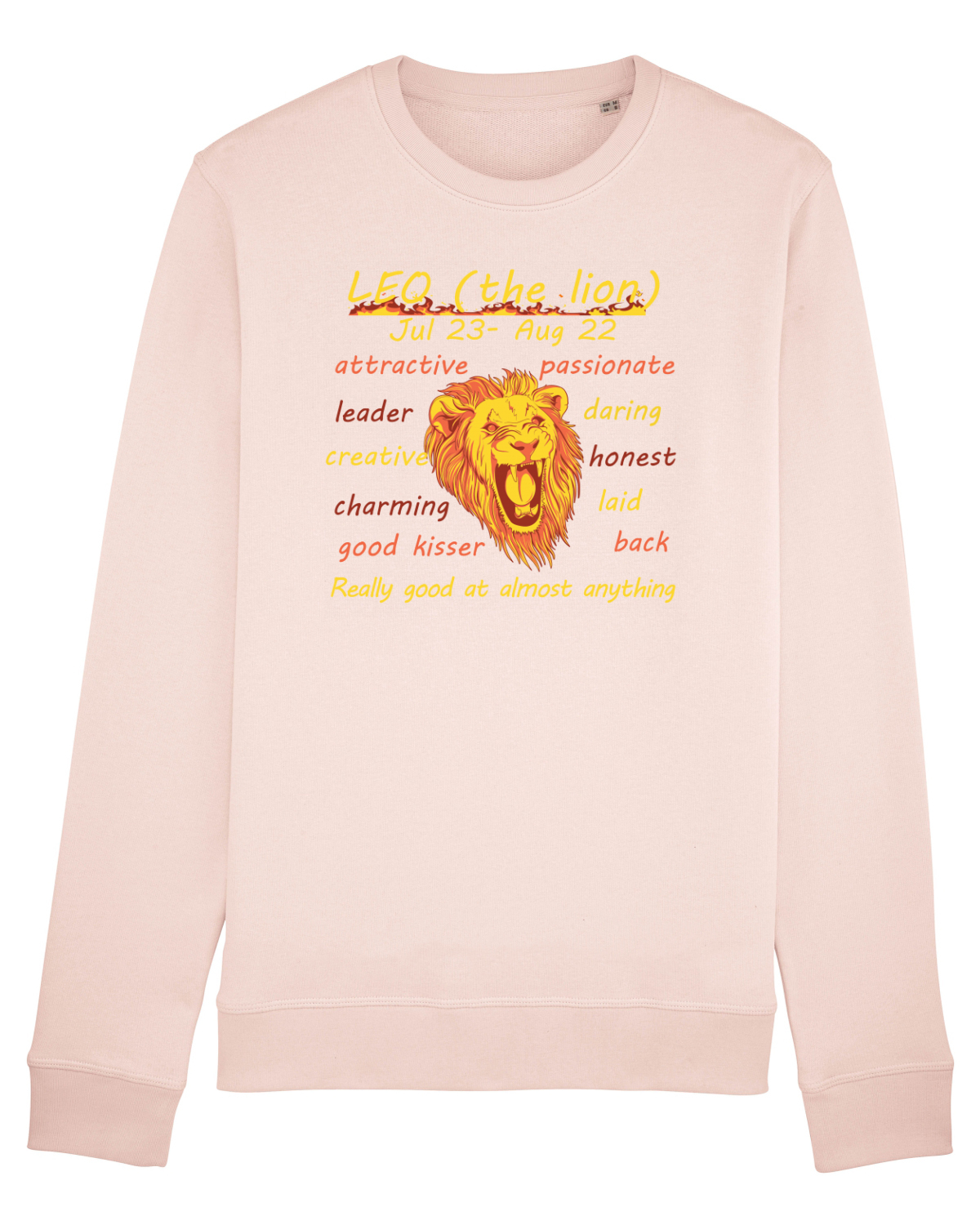 Bluză mânecă lungă Unisex Rise Candy Pink