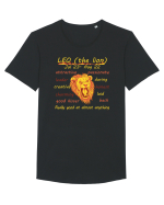 LEU Tricou mânecă scurtă guler larg Bărbat Skater