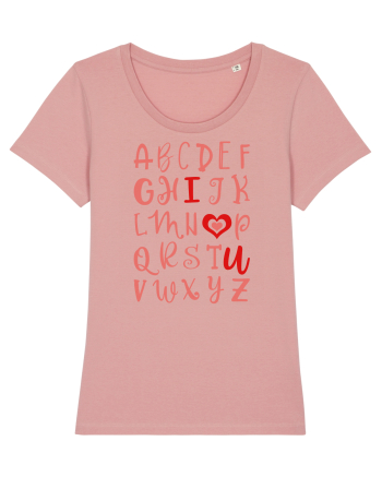 ABC I Love You Canyon Pink
