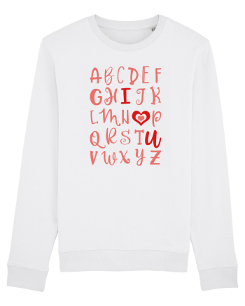 ABC I Love You White