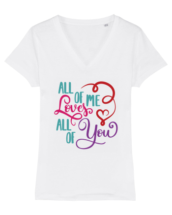 All of me Loves All of You White