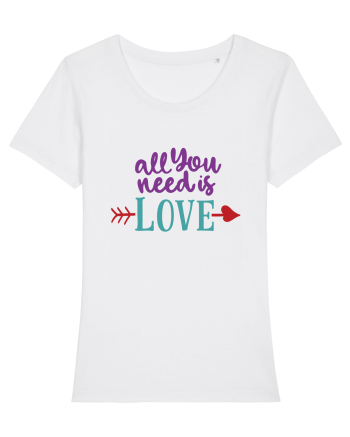 All you need is Love White
