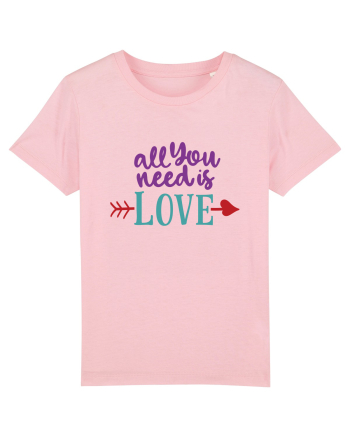 All you need is Love Cotton Pink