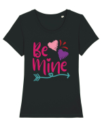 Be Mine Tricou mânecă scurtă guler larg fitted Damă Expresser