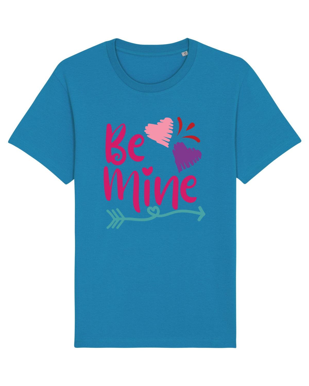 Tricou mânecă scurtă Unisex Rocker Azur