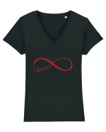 Forever Infinity Tricou mânecă scurtă guler V Damă Evoker