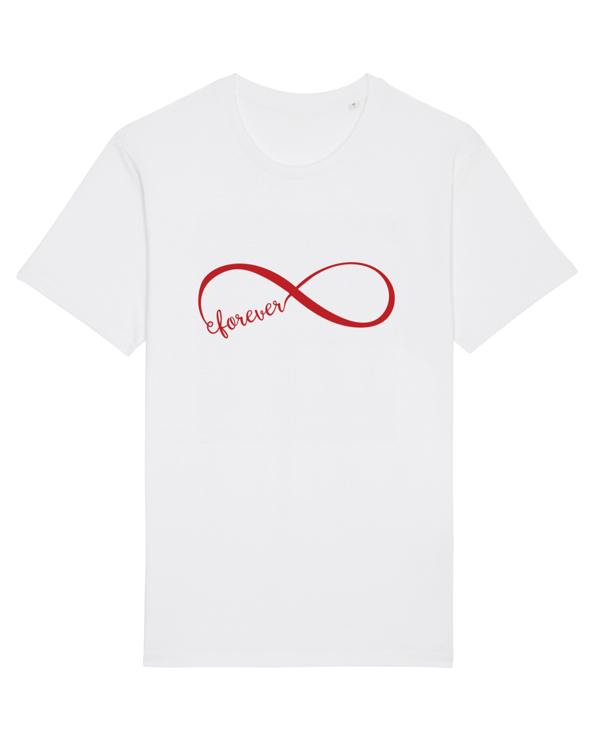 Tricou mânecă scurtă Unisex Rocker White