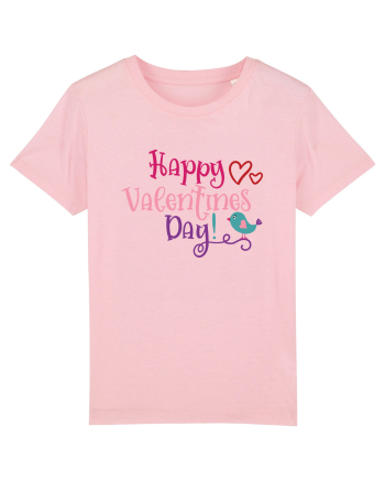 Happy Valentines Day Cotton Pink