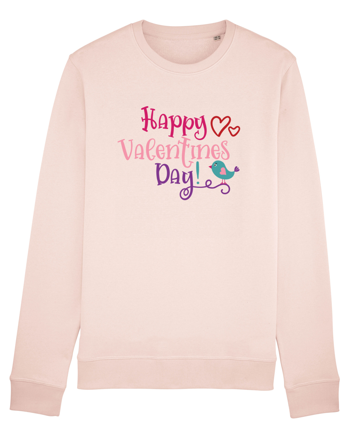 Bluză mânecă lungă Unisex Rise Candy Pink