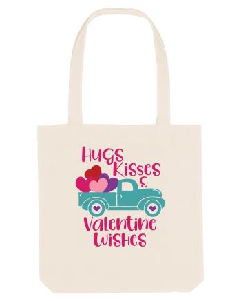Hugs Kisses and Valentine Wishes Natural