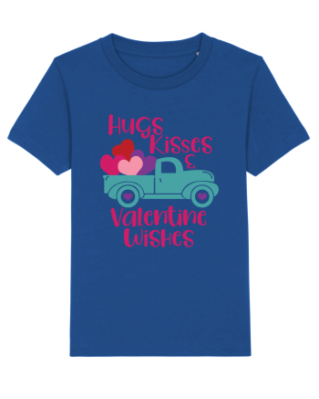 Hugs Kisses and Valentine Wishes Majorelle Blue