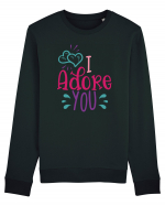 I Adore You Bluză mânecă lungă Unisex Rise