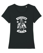 Apocalypse Boxing White Tricou mânecă scurtă guler larg fitted Damă Expresser