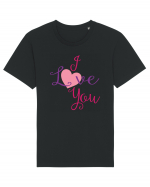 I Love You Tricou mânecă scurtă Unisex Rocker