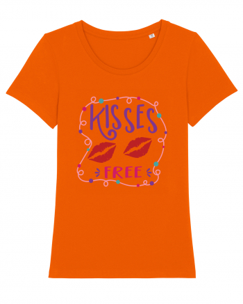 Free Kisses Bright Orange