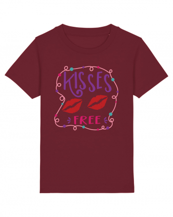 Free Kisses Burgundy