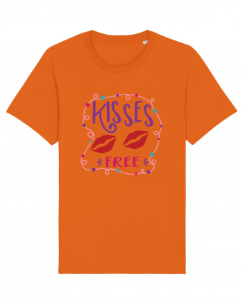 Free Kisses Bright Orange