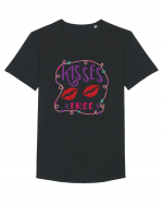 Free Kisses Tricou mânecă scurtă guler larg Bărbat Skater